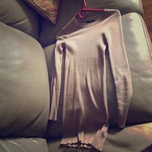 Never worn, tan form fitting dress!